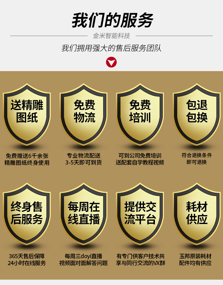 玉雕機售后服務